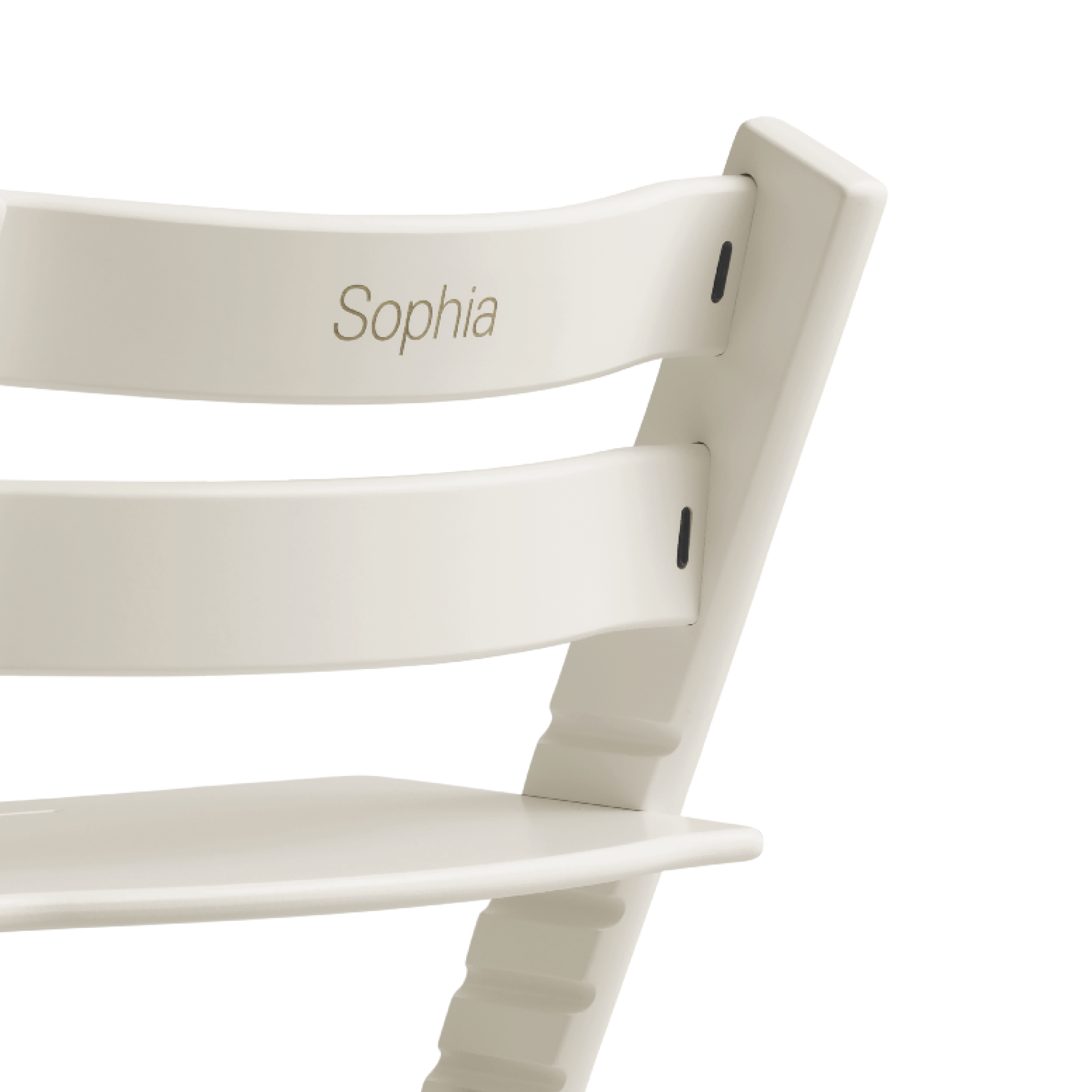 Tripp Trapp®-stol – bokträ, Vanilla White, mainview galleribild 7
